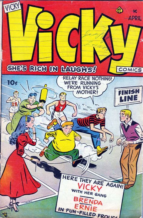 Vicky 4 Ace Magazines Comic Book Plus