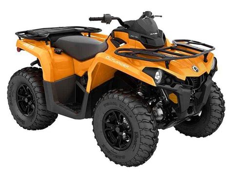 New 2018 Can Am Outlander Dps 450 Orange Atvs For Sale In Illinois