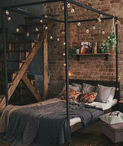 22 Awesome And Creative Steampunk Bedroom Ideas House Design Bedroom Decor Bohemian Bedroom