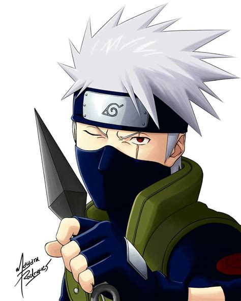 How To Draw Kakashi Hatake From Naruto Como Desenhar Vrogue Co