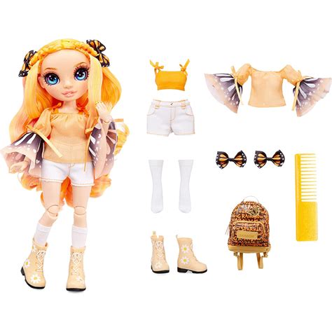 Rainbow High Poppy Rowan Rainbow Junior High Series 1 Doll The Toy Pool