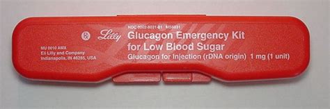And glucagon is very short, 29 amino acid long peptide. Hypoglycemia Glucagon Injection