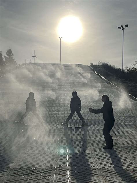 Tallington Lakes Fits New Surface On Outdoor Dry Ski Slope