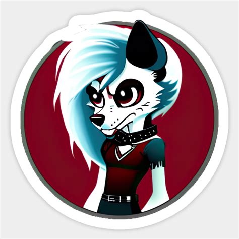 Helluva Boss Loona Hellhound Helluva Boss Loona Sticker Teepublic