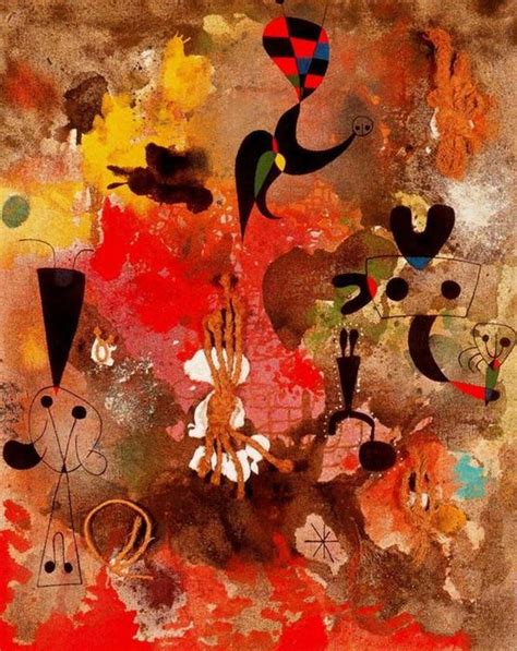 Painting 1 Oil By Joan Miro 1893 1937 Spain