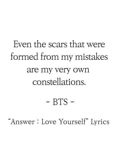 BTS Answer Love Yourself Lyrics Prints Poster digital - Etsy UK