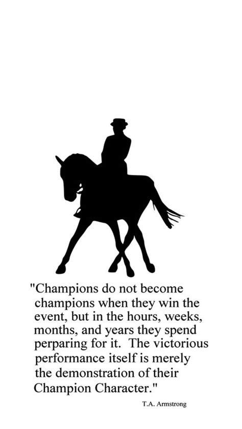 I had a very outdoorsy childhood. Dressage Horse Quotes. QuotesGram