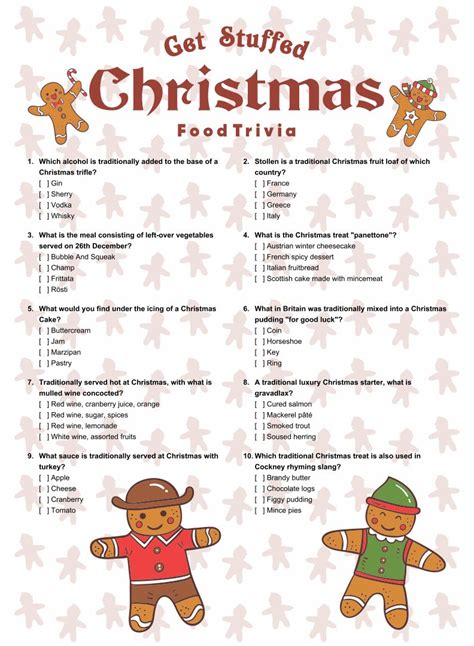 Christmas Questions To Ask For A Game 10 In One Christmas Party Games