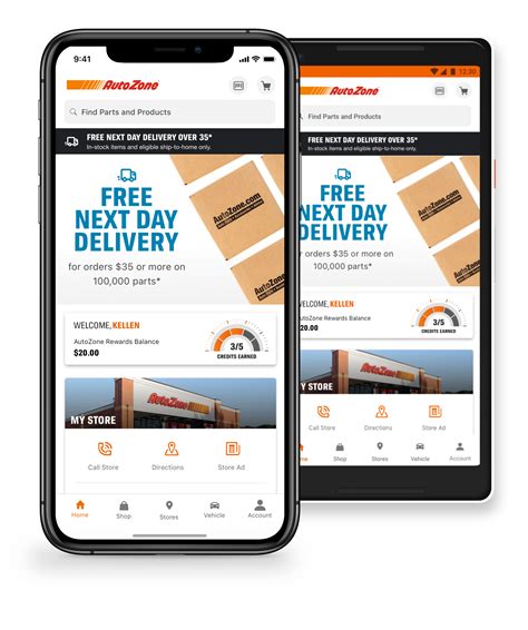 AutoZone Mobile App Redesign — Destani June