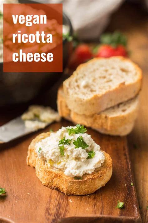 Vegan Ricotta Cheese Connoisseurus Veg