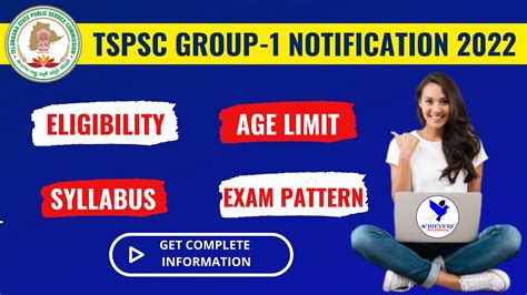 Tspsc Group 1 Notification 2022 Group 1 Eligibility Age Limit