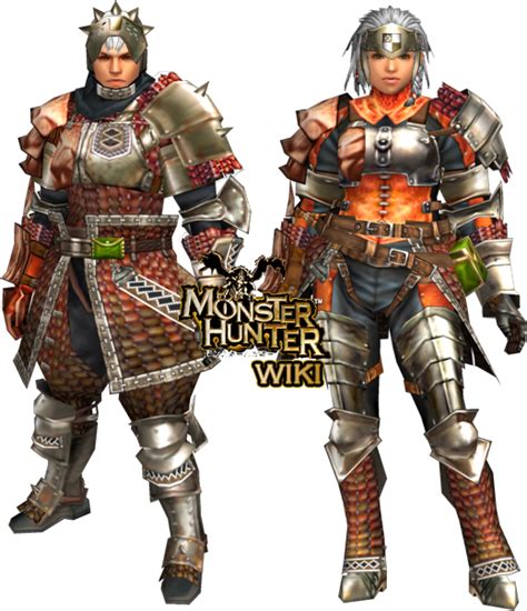 Hunters S Armor Blademaster Mhfu Monster Hunter Wiki Fandom