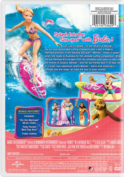 Barbie In A Mermaid Tale 2 Own And Watch Barbie In A Mermaid Tale 2