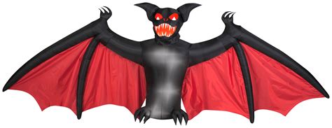 Gemmy Airblown Inflatables Halloween Animated Scary Bat