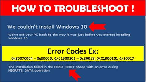 Windows 10 First Boot Error Lindaghost