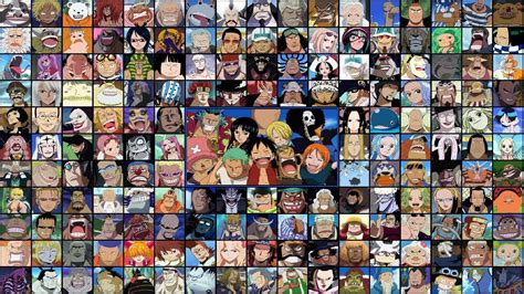 One Piece Characters Names And Pictures