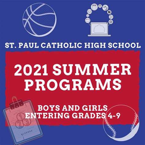 Summer Programs At St Paul St Paul Catholic High School