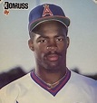 Ray Chadwick pitched in seven games for the 1986 Angels. Baseball Cup ...