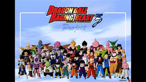 Raging blast has a lot of things going for it including an interesting story mode, great graphics, and a huge character roster. The Dragonball Raging Blast 3 Project By Treevax - YouTube