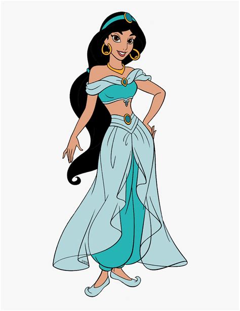 How To Draw Princess Jasmine Disney Aladdin Colored P