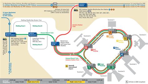 Airtrain Aéroport Jfk John F Kennedy Aeroports New York