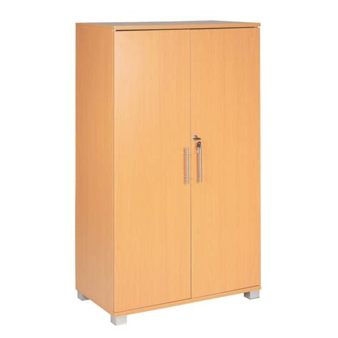 Sd Iv03 Beech 2 Door Storage Cabinet With Locking Doors 1200mm Mmt