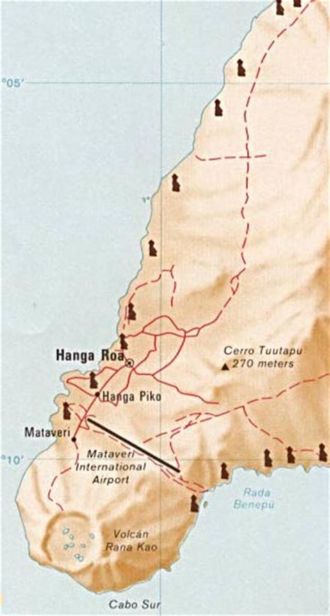 Easter Island Map And Map Of Rapa Nui Chile World Atlas