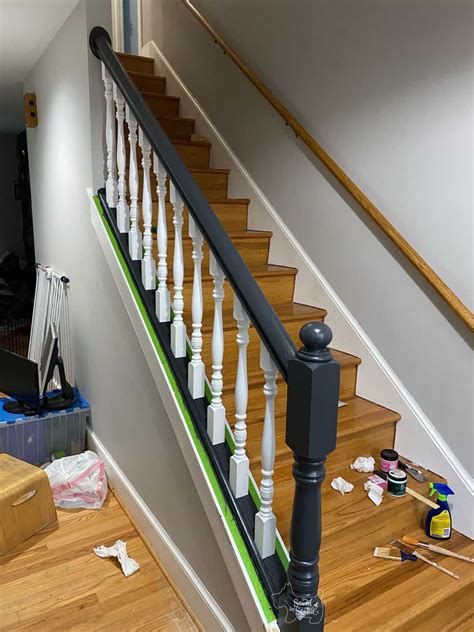 Painted Stair Railings Saved By Scottie