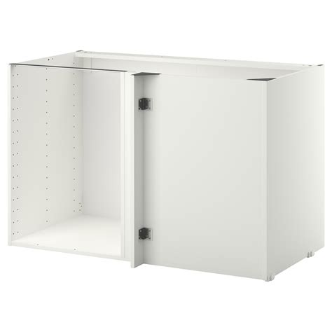 Metod Corner Base Cabinet Frame White Ikea Indonesia