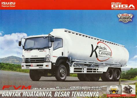 daftar harga isuzu daftar harga isuzu giga fvm 34 t hp 285 ps