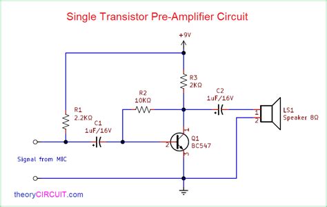 Simple Transistor Amplifier Circuit Explained Wiring Draw And Schematic