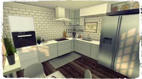 Sims 4 White Kitchen Ii Dinha