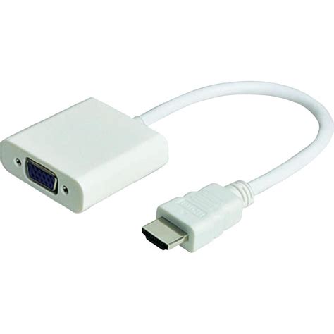 Buy vga to hdmi adapter and get the best deals at the lowest prices on ebay! HDMI to VGA with Audio Adapter White - Syntech