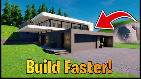 Build Modern Houses Faster Fortnite Creative Tutorial Youtube