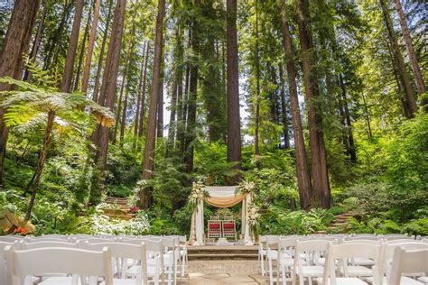 Banquets with modern touches, classic flourishes, flexible floor plans and intelligent designs, the wedding reception halls and venues in our gallery can provide your. Nestldown Los Gatos Mountains Wedding Venue Rustic ...