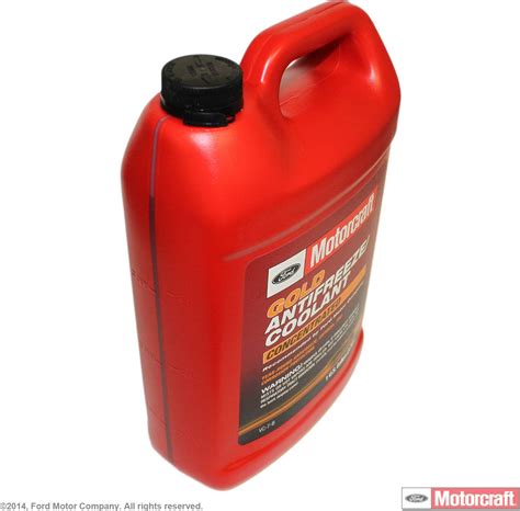 Ford Motorcraft Gold Concentrated Antifreeze Coolant Sds