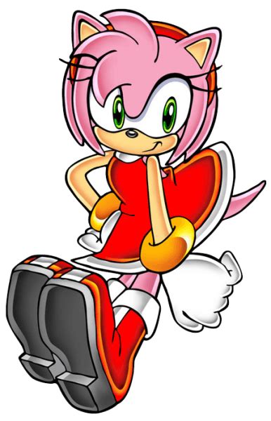 Amyrose 2 From The Official Artwork Set For Sonicadventure On The