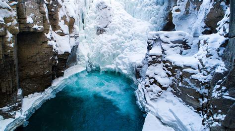 Frozen Waterfall Jasper Bing Wallpaper Download