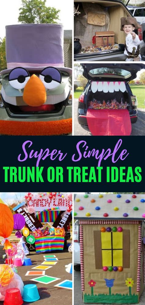 Super Simple Trunk Or Treat Ideas Trunk Or Treat Truck Or Treat