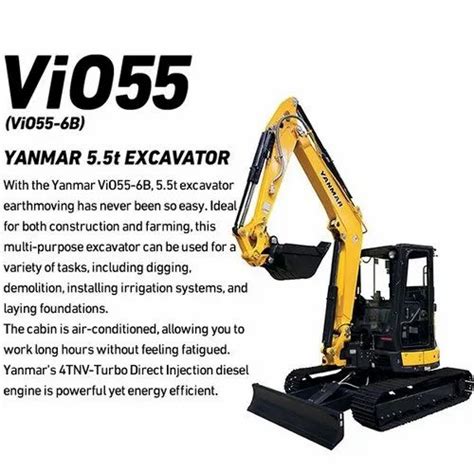 Yanmar Vio55 At Rs 2500000piece Yanmar Digger Machine In Kolkata