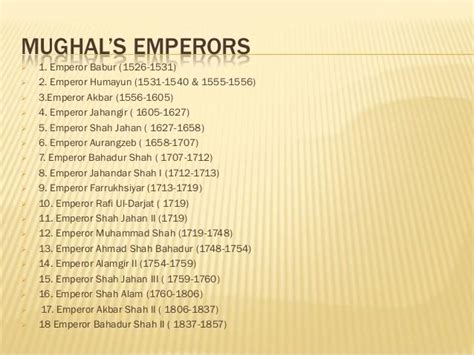 Mughal Emperors Everything You Need To Know With Photos Videos