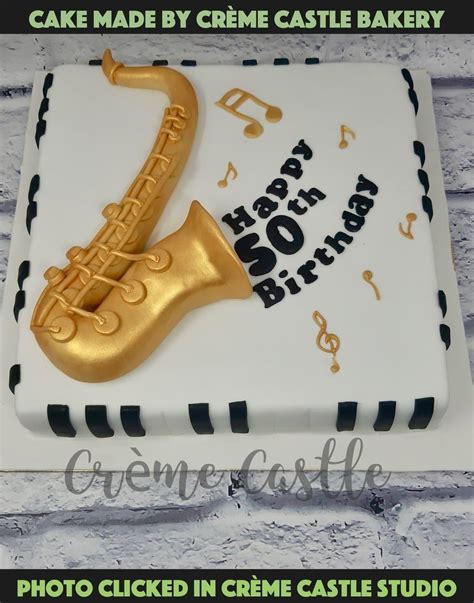 A Cake For Jazz Music Lover And Someone Who Loves To Play Melodies On