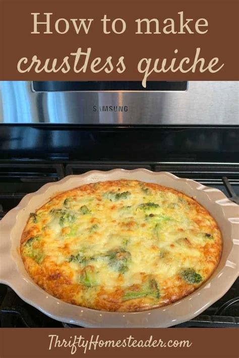 Gluten Free Crustless Quiche