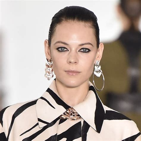 Italian Fashion Designers Identity Hoop Earrings Woman Modern