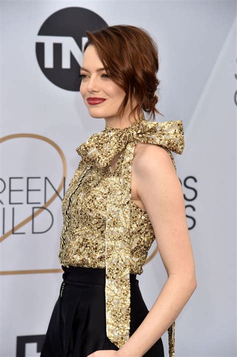 Check out full gallery with 1922 pictures of emma stone. EMMA STONE at Screen Actors Guild Awards 2019 in Los ...