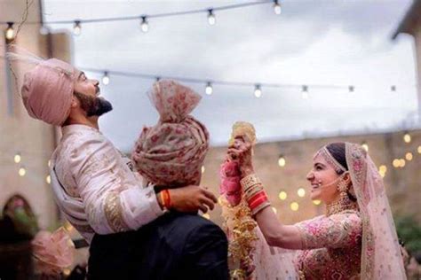 Photos Virat Kohli Ties The Knot With Anushka Sharma Pics Of The Wedding The Indian Express