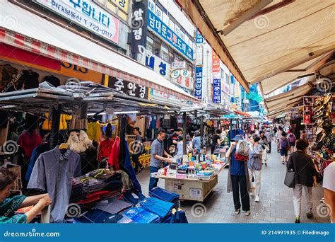 Namdaemun Market In Seoul South Korea Editorial Image Image Of Asian