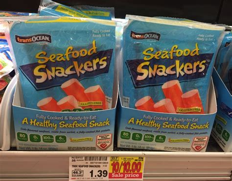 Trans Ocean Seafood Snackers Only 050 At Kroger