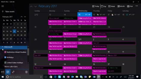 But any.do is the only app that is actually easy for me to use. Windows 10 Tip: Stay on top of your day with the Calendar ...