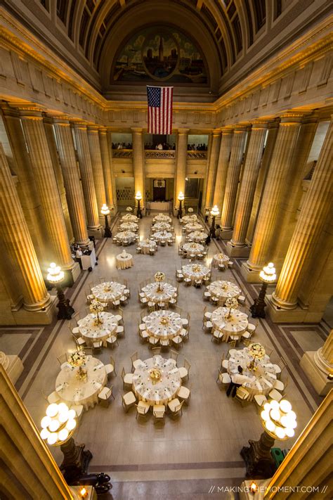 Cleveland City Hall Rotunda Reception Making The Moment Photography